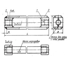 Муфты подвесок стальных трубопроводов МН 3966-62 36 мм
